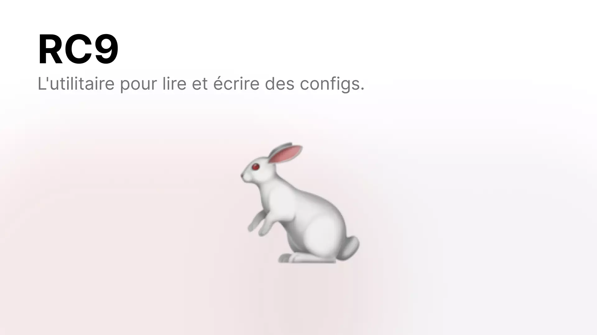 Image d'illustration de l'article RC9 101 - Première prise en main